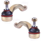 مجموعه سیبک فرمان (چپ و راست) رنو ال ۹۰ (تندر ۹۰) برند حاکم پارت (HAKEM PART) - کیفیت اورجینال، آلیاژ مقاوم و فرمان‌پذیری نرم و دقیق